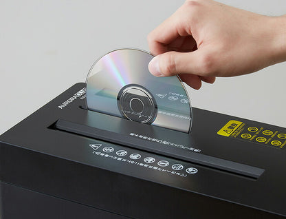 シュレッダー 電動シュレッダー 電動 家庭用 クロスカット A4 CD ES535CDW DVD クレジットカード ES535CDK