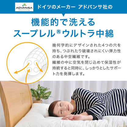 日本製 洗える敷布団 ジュニアサイズ 90×180cm アドバンサ社 スープレル(R)ウルトラ中綿使用 子供 こども ジュニア用 ドイツ 抗菌防臭 防ダニ エコテックス 国産(代引不可)
