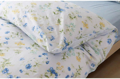 掛け布団カバー 両サイドファスナー ボタニカルガーデン シングルロング 150×210cm 掛布団 かけふとん カバー 寝具 寝具カバー かわいい おしゃれ 北欧 シンプル 新生活 ギフト プレゼント 綿100%(代引不可)