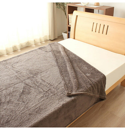 マイヤー毛布 140×200cm ブランケット ひざ掛け 毛布 洗濯可能 無地 洗える 暖か あったか 節電 省エネ エコ ボア 秋 冬 かわいい おしゃれ 北欧 インテリア リビング オフィス 膝掛け