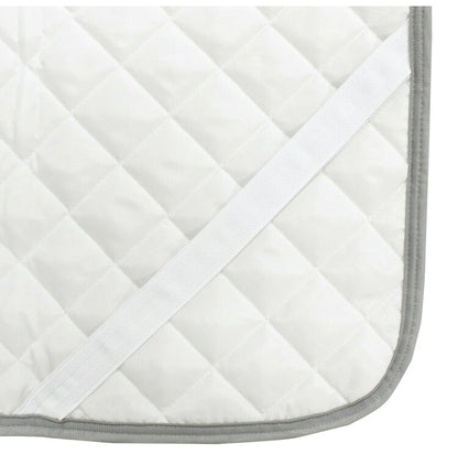 敷きパッド Hyppiness シングルサイズ 幅100cm 綿100%洗いざらし チェック柄 四隅ゴム付き ふんわり優しい肌ざわり 肌に当たる面は綿100% 寝具 ベッド 布団