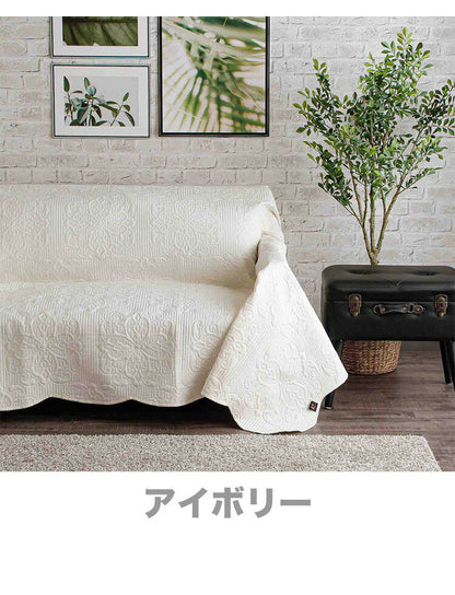 【5%OFF】マルチカバー 200×200cm 正方形 洗濯可能 ソファカバー ベッドカバー こたつカバー 超音波キルト イニコ iniko 寝具 ベッド オシャレ おしゃれ かわいい 北欧 シンプル 睡眠 快眠 シーツ