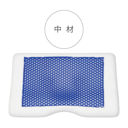 低反発枕 ゲル付き まくら 30×50cm 洗えるカバー付き 首安定 フィット感 ゲル 安眠 快眠 快適 枕 OGURI 小栗(代引不可)