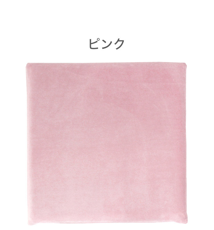 シートクッション もちとろん 座布団 低反発 椅子座布団 デスクワーク チェア リビング ごろ寝 ドライブ 痔 手術後 ギフト プレゼント かわいい OGURI 小栗(代引不可)