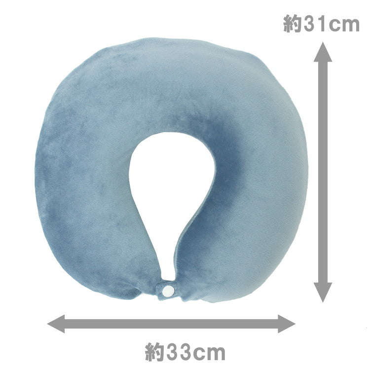 ネックピロー もちとろん 首まくら 低反発 ドライブ 旅行 仮眠 デスクワーク チェア リビング リラックス ギフト プレゼント かわいい OGURI 小栗(代引不可)