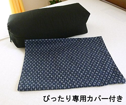 国産 男の枕 ソバ殻 日本製 坊主枕 高め 固め 全そば枕 高さ調節可能 和柄 カバー付き 国産茶葉入り まくら 茶葉入り 枕 ピロー 高さ調節 男性用 男の そば(代引不可)