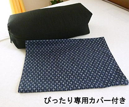 国産 男の枕 ソバ殻 日本製 坊主枕 高め 固め 全そば枕 高さ調節可能 和柄 カバー付き 国産茶葉入り まくら 茶葉入り 枕 ピロー 高さ調節 男性用 男の そば(代引不可)