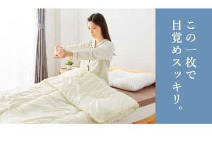 日本製 抗菌 三つ折り バランスマットレス セミダブル バランス 中反発 腰かため 硬さふつう 清潔 防臭 防カビ 腰痛 折りたたみ カバー抗菌 国産 折りたたみ(代引不可)