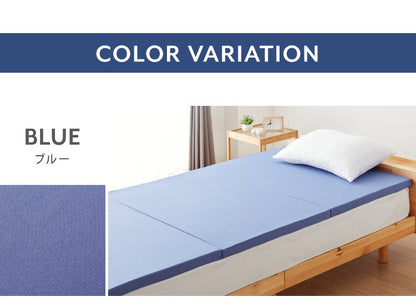 日本製 活性炭入り 三つ折りマットレス シングル 高反発 硬め 170N 体圧分散 寝返り マットレス 三つ折り かたい おりたたみ 防臭 炭入り 男性用 臭い(代引不可)