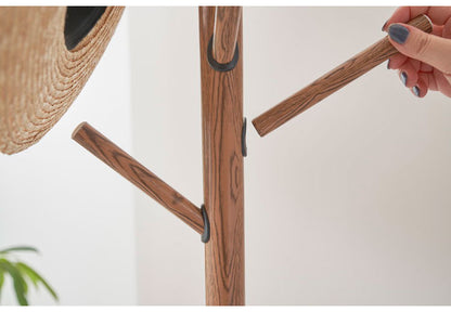 ポールハンガー スリム 棚付き トレー付き 高さ179.5cm 幅28.5cm すき間収納 隙間収納 ハンガーラック おしゃれ 衣類収納 収納家具 北欧 収納 コート掛け 玄関収納(代引不可)