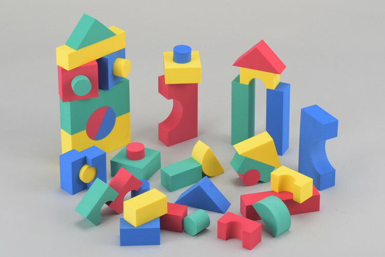つみき ソフトブロック カラフル 40ピースセット おもちゃ ベビー キッズ やわらかい ソフトブロック カラフル ソフト 知育玩具 想像力 発想力 子供プレゼント 出産祝い クリスマス(代引不可)