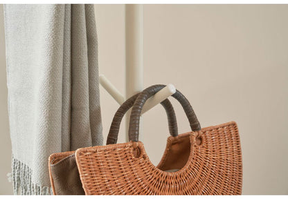 スーツ&スラックスハンガー 棚付き フック付き ハンガーラック スーツ掛け スーツ ジャケット ネクタイ 時計 眼鏡 アクセサリー 収納 スーツハンガー コートハンガー(代引不可)