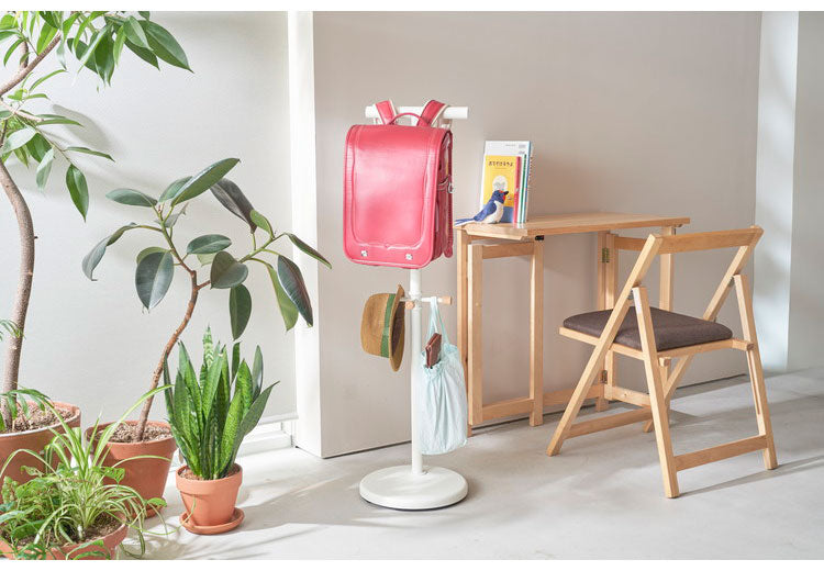 バックハンガー ランドセルハンガー ランドセルラック カバン掛け かばん掛け 収納 ラック スリム スチール おしゃれ 衣類収納 収納家具 北欧 収納 コート掛け 玄関収納(代引不可)
