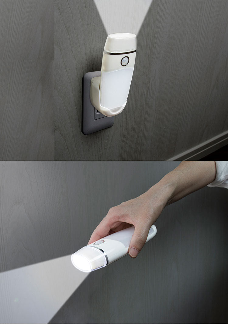 RITEX ライテック ムサシ LED 壁ホタル AL-300 フットライト ナイトライト 非常灯 懐中電灯 自動点灯 LEDライト 災害 停電 防雨 豪雨 大雨 台風 地震 対策 避難 テント センサーライト(代引不可)