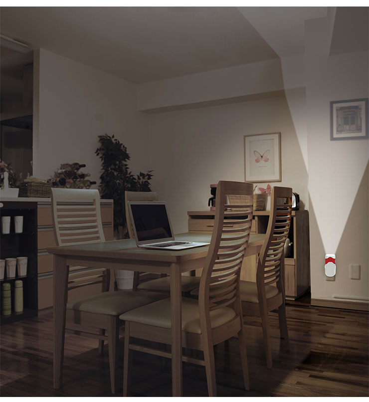 ムサシ LED ライト 防災 ライテックス RITEX AL-201 パッと点灯 センサー 非常灯 懐中電灯 ナイトライト 照明 置くだけ 充電(代引不可)