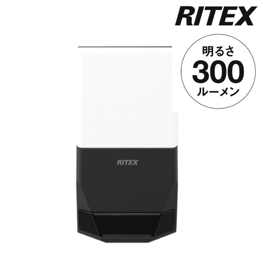 ムサシ RITEX ライテックス 乾電池式無線連動センサーライト 送受信型 3W×1灯 W-620 musashi 屋外 防犯ライト 庭 玄関 ガレージ 駐車場 つながる無線連動 最大16台(代引不可)