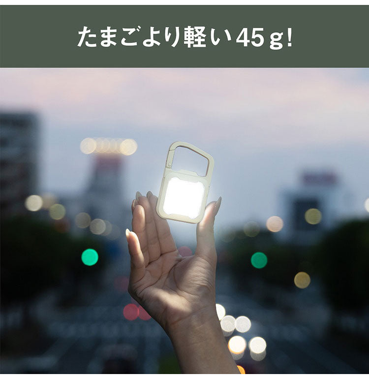 ムサシ 充電式 ぴかり MINI LIGHT 本気の明るさ 大光量ライト600lm USB充電式 雨でも使える IP65防水 パステルカラー ミニライト COBライト ランタン 作業灯 現場 防犯 防災 アウトドア(代引不可)