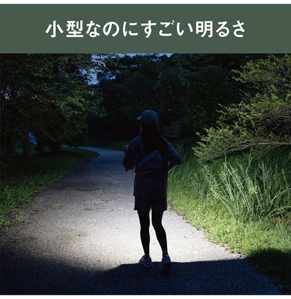 ムサシ 充電式 ぴかり MINI LIGHT 本気の明るさ 大光量ライト600lm USB充電式 雨でも使える IP65防水 ツートーン ミニライト COBライト ランタン 作業灯 現場 防犯 防災 アウトドア(代引不可)