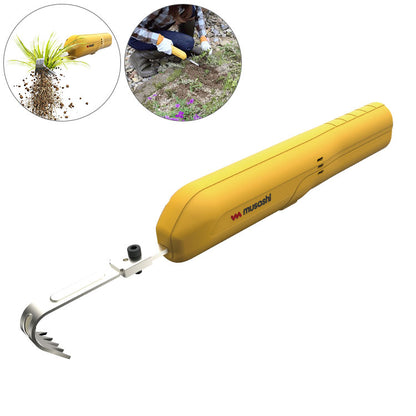 ムサシ 充電式 除草バイブレーター ミニ WE-730 草抜き新時代 根こそぎ抜くから生えづらい 電動草ぬき 草むしり 草取り 草刈り機 除草バイブミニ コードレス ガーデニング 園芸 musashi