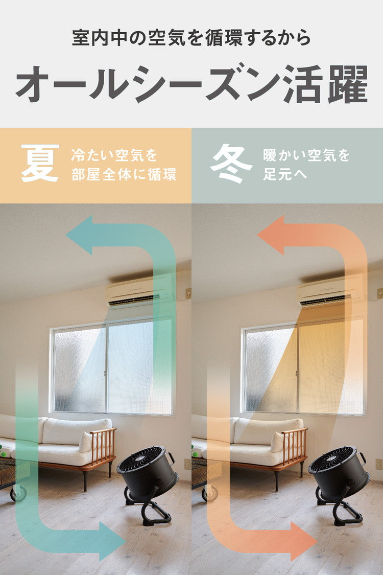 【限定おまけ付き】CAT サーキュレーター 35cm ブラック 壁・床タイプ AC EEMC-14ACBK 大型 強力トルネード 工場扇 扇風機 ファン オールシーズン 換気 循環 壁掛け 黒 おしゃれ (代引不可)