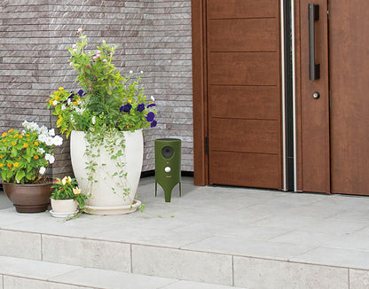 ムサシ ソーラー猫しっし 超音波猫よけ 電池交換不要 置くだけ簡単 ネコしっし ソーラー発電式 センサー式 猫よけ ネコよけ 猫対策 ネコ対策 庭 ガーデン おしゃれ REP-610 musashi