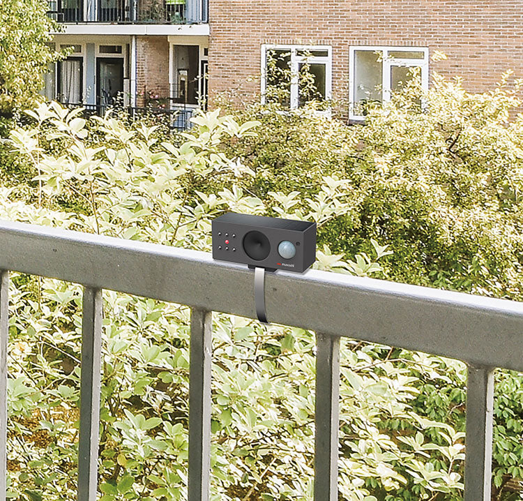 ムサシ ソーラー鳥しっし 超音波鳥よけ 電池交換不要 置くだけ簡単 トリしっし ソーラー発電式 鳥よけ 害鳥対策 ハト 鳩 ムクドリ カラス カラスよけ フン害対策 庭 ガーデン REP-700 musashi