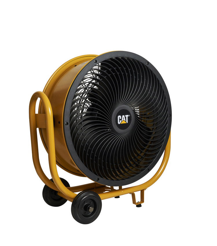 【限定おまけ付き】CAT サーキュレーター 羽根60cm 大型 風量3段階 工業扇風機 工場扇 送風機 扇風機 キャスター付き HVD-24ACDO 業務用 工業用 床置き ファン 換気 熱中症対策 CATERPILLAR(代引不可)