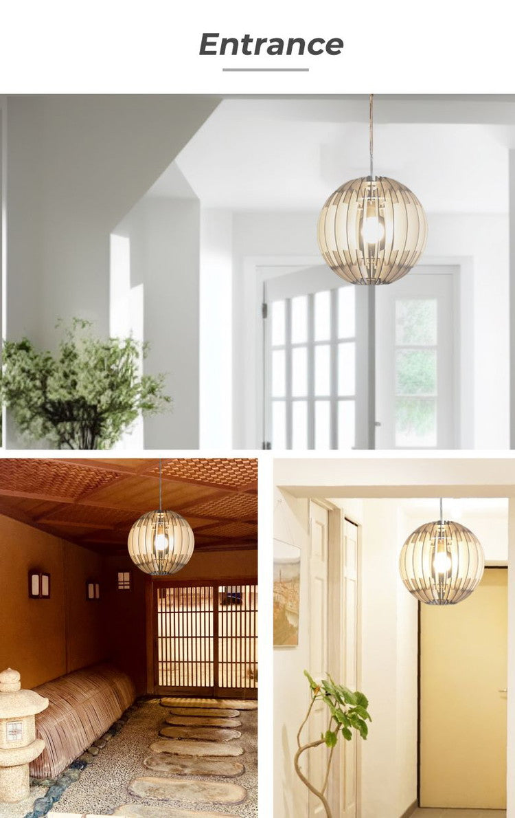 EGLO ペンダントライト おしゃれ 北欧 木製 ウッド調 ダイニング 照明 リビング 吹き抜け ダクトレール LED 電球対応 照明器具 間接照明 天井照明 EGLO OLMERO 40cm 204428J 電球別売(代引不可)