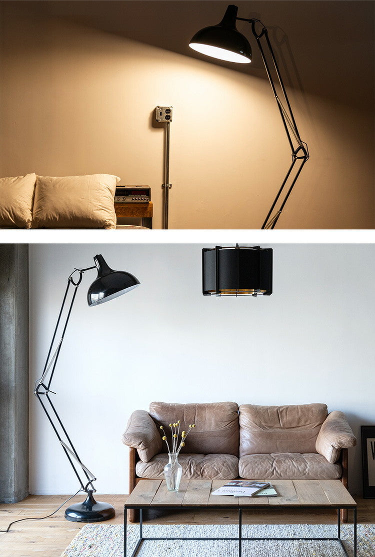 EGLO フロアライト スタンドライト おしゃれ 北欧 間接照明 フロアスタンド 寝室 リビング フロアランプ アンティーク LED インテリア 照明 EGLO BORGILLIO ブラック 黒 204566J 電球別売(代引不可)