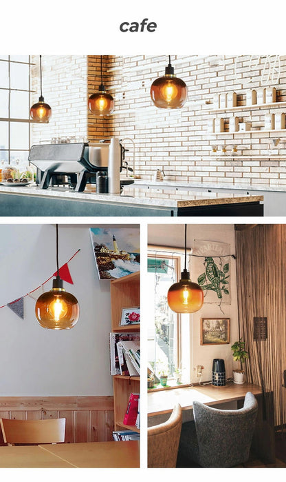 EGLO ペンダントライト ガラス おしゃれ 北欧 ダイニング 照明 キッチン ダクトレール LED 電球対応 照明器具 間接照明 天井照明 EGLO OILELLA BROWN 205567J 電球別売(代引不可)