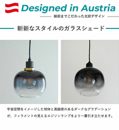 EGLO ペンダントライト ガラス おしゃれ 北欧 ダイニング 照明 キッチン ダクトレール LED 電球対応 照明器具 間接照明 天井照明 EGLO OILELLA GREY 205568J 電球別売(代引不可)