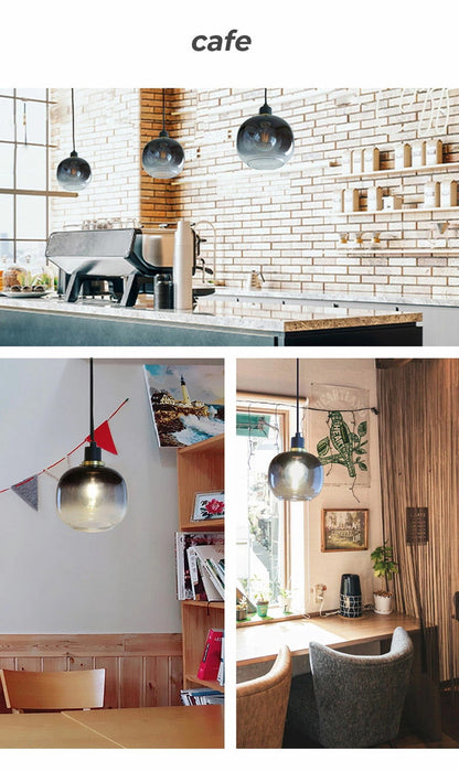 EGLO ペンダントライト ガラス おしゃれ 北欧 ダイニング 照明 キッチン ダクトレール LED 電球対応 照明器具 間接照明 天井照明 EGLO OILELLA GREY 205568J 電球別売(代引不可)