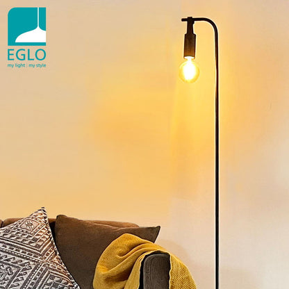 EGLO フロアライト スタンドライト おしゃれ 北欧 間接照明 フロアスタンド 寝室 リビング フロアランプ アンティーク LED インテリア 照明 EGLO APRICALE 205944J 電球別売(代引不可)