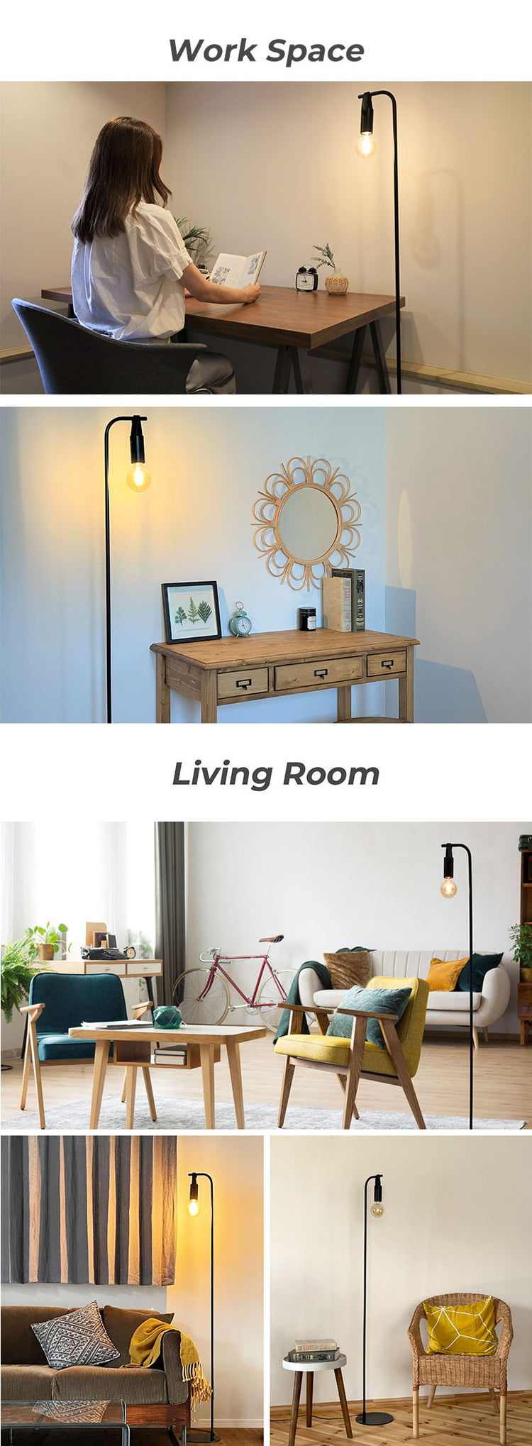 EGLO フロアライト スタンドライト おしゃれ 北欧 間接照明 フロアスタンド 寝室 リビング フロアランプ アンティーク LED インテリア 照明 EGLO APRICALE 205944J 電球別売(代引不可)