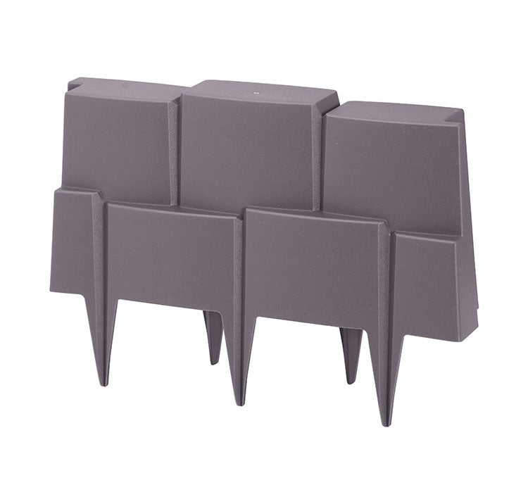 グリーンパル 日本製 樹脂製フェンス 10個組 差込むだけで簡単設置 柵っと ガーデニング 園芸 花壇 囲い 土留め ブロック 仕切り お庭の縁取り フェンス 柵(代引不可)