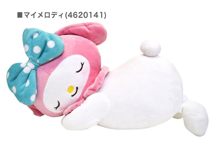 サンリオ 添い寝枕 ハローキティ マイメロディ 20×55cm 抱き枕 抱きぐるみ キャラクター 女の子 (代引不可)