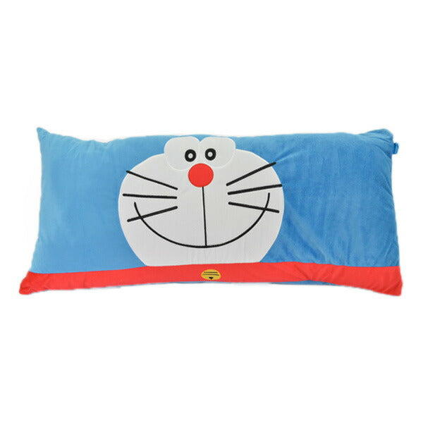 モリシタ ドラえもん フェイスロング枕 まくら キャラクター 子供 どらえもん (代引不可)