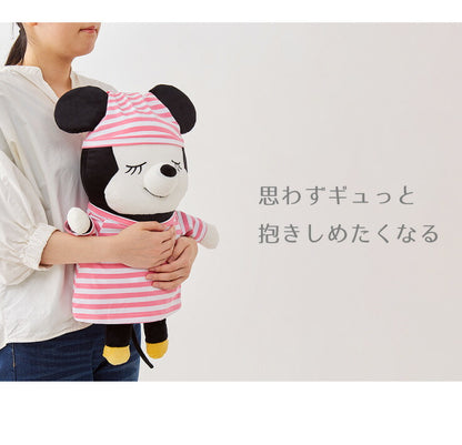 Disney ディズニー きせかえ パジャマ 添い寝枕 50×30cm ミッキー ミニー 添い寝 抱き枕 ピロー ぬいぐるみ(代引不可)
