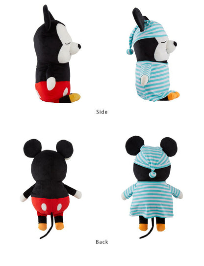 Disney ディズニー きせかえ パジャマ 添い寝枕 50×30cm ミッキー ミニー 添い寝 抱き枕 ピロー ぬいぐるみ(代引不可)