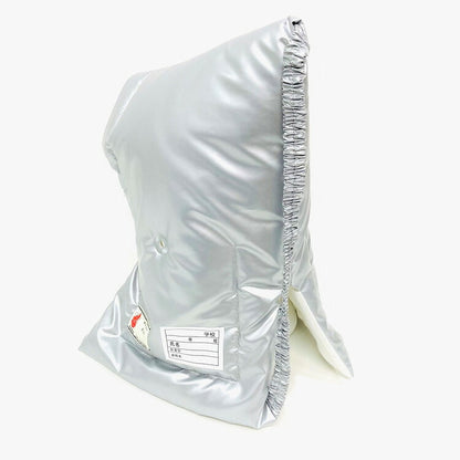 防災ずきん 防災頭巾 耳穴付き アルミ 小学校 低学年 高学年 小学生 大人用 防災 防災用品 防災グッズ 避難 災害 防災クッション 男の子 女の子 キッズ 日本防炎協会認定品 正規品 ツバ付き 名札付き(代引不可)