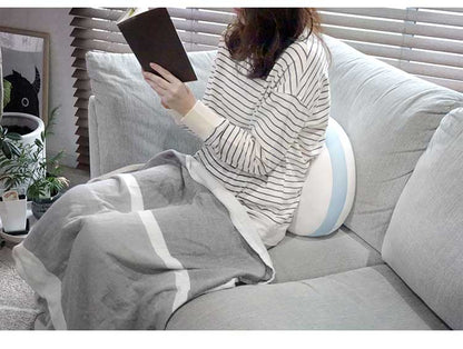 MORIPiLO モリピロ うもれる贅沢 もっちりビーズわたまくら 包み込まれる形状 抗菌防臭 マクラ まくら 横向き寝 ピロー ビーズ枕 ビーズ綿まくら(代引不可)