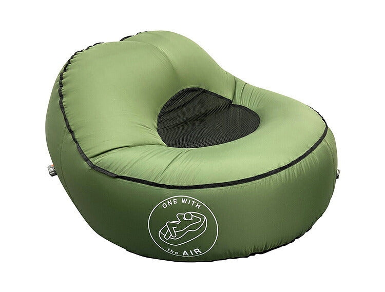 One with the air エアソファ 自動膨張式 エアーソファ USB電源 コンパクト収納 エアーマット 電動 エアー ソファ エアマット エアーマット アウトドア チェア(代引不可)