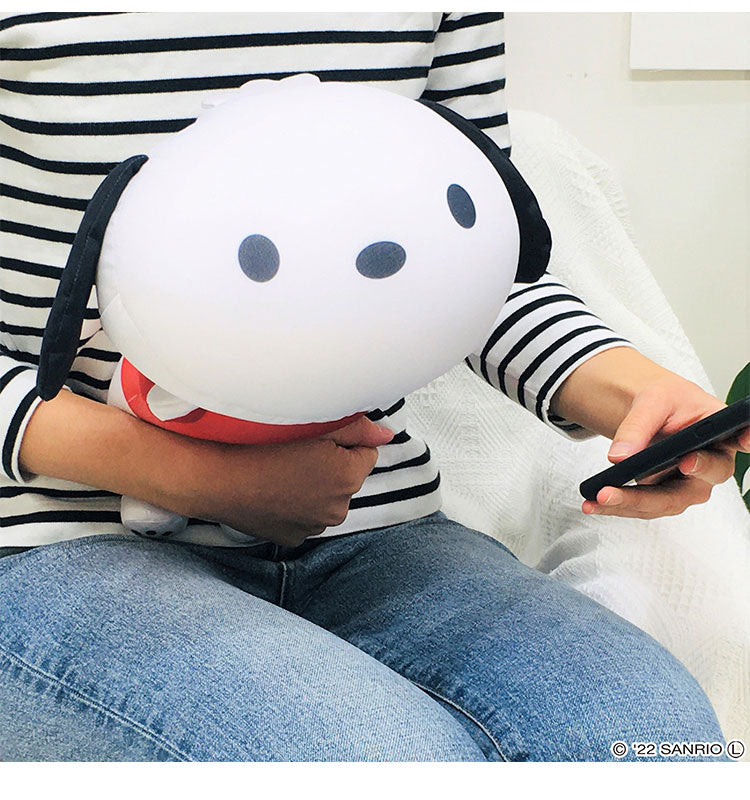 サンリオ ハグッション シナモロール ポチャッコ バッドばつ丸 ハンギョドン もちもちビーズ 抱きクッション ビーズクッション 抱き枕 キャラクター キッズ ジュニア 子供 かわいい 可愛い Sanrio(代引不可)