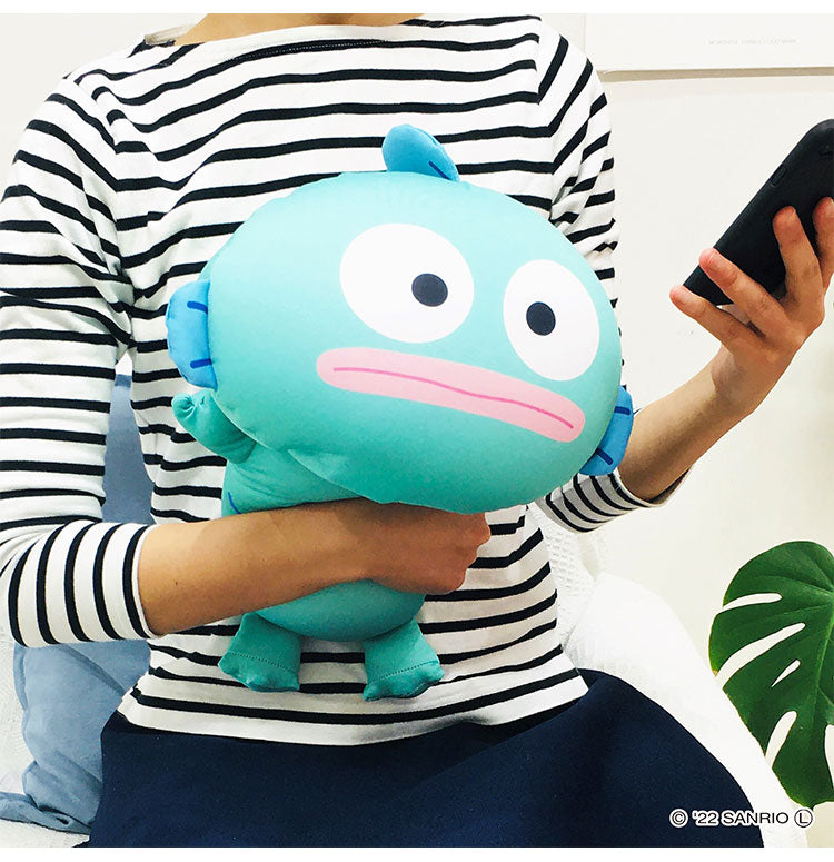 サンリオ ハグッション シナモロール ポチャッコ バッドばつ丸 ハンギョドン もちもちビーズ 抱きクッション ビーズクッション 抱き枕 キャラクター キッズ ジュニア 子供 かわいい 可愛い Sanrio(代引不可)