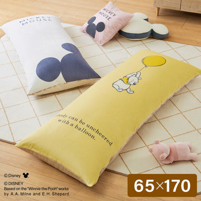 ディズニー ビーズクッションカバー 特大 170×65cm MAXサイズ用 ミッキー プーさん 大人かわいい 可愛い カバー単品 洗える ファスナー キャラクター おしゃれ Disney(代引不可)