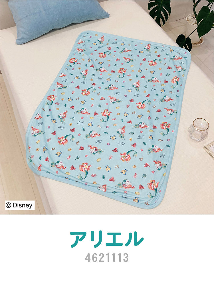 ディズニー 接触冷感 クールブランケット アリエル トイ・ストーリー 夏用 ケット 肌掛け 冷感 節電対策 夏 暑さ対策 Disney(代引不可)