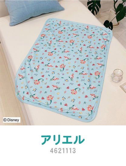 ディズニー 接触冷感 クールブランケット アリエル トイ・ストーリー 夏用 ケット 肌掛け 冷感 節電対策 夏 暑さ対策 Disney(代引不可)