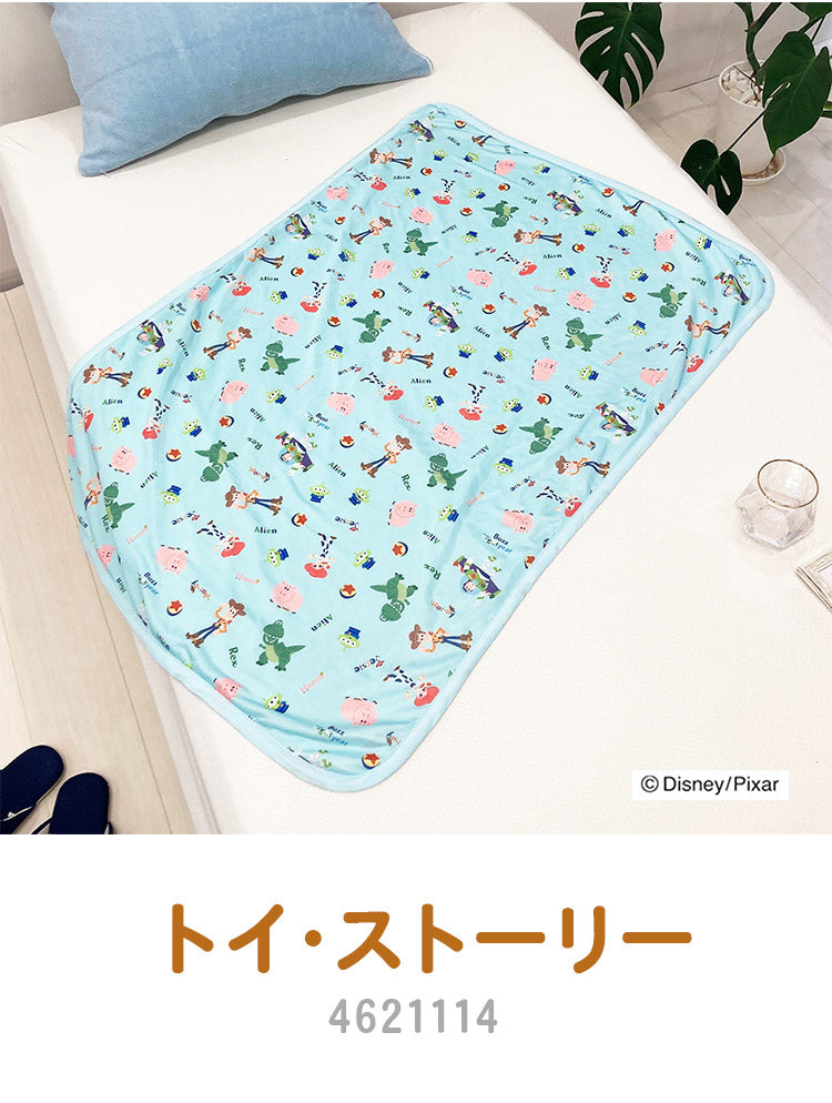ディズニー 接触冷感 クールブランケット アリエル トイ・ストーリー 夏用 ケット 肌掛け 冷感 節電対策 夏 暑さ対策 Disney(代引不可)