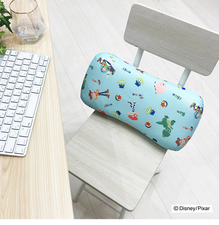ディズニー 接触冷感 クールリラックスピロー アリエル トイ・ストーリー まくら 枕 ミニクッション 冷感 節電対策 夏 暑さ対策 Disney(代引不可)