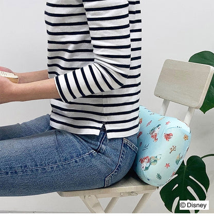 ディズニー 接触冷感 クールリラックスピロー アリエル トイ・ストーリー まくら 枕 ミニクッション 冷感 節電対策 夏 暑さ対策 Disney(代引不可)